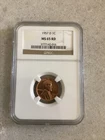 1957-D Lincoln Wheat Cent — photo from another recent sale