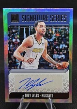 Trey Lyles 2018-19 Donruss Optic Signature Series Auto SG-TLY NBA Denver Nuggets