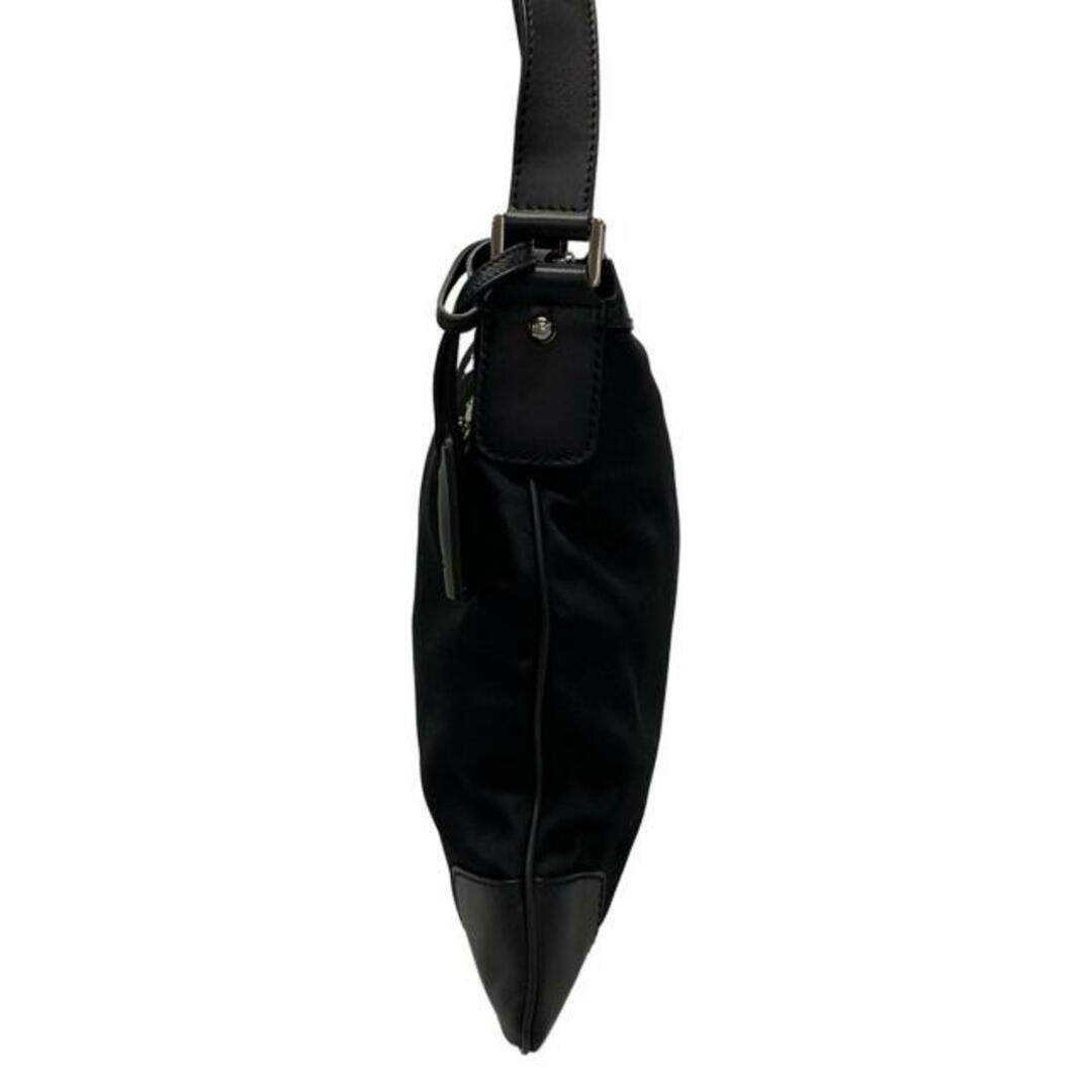 GUCCI Black Leather Shoulder Bag, Slightly Worn, 31.5x32-34cm, Adjustable Strap thumbnail 5