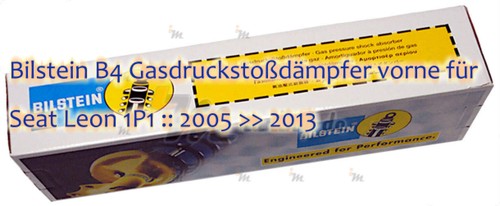 Bilstein B4 Gasdruckstoßdämpfer vorne für Seat Leon 1P1 :: 2005 >> 2013 - Bild 3 von 3