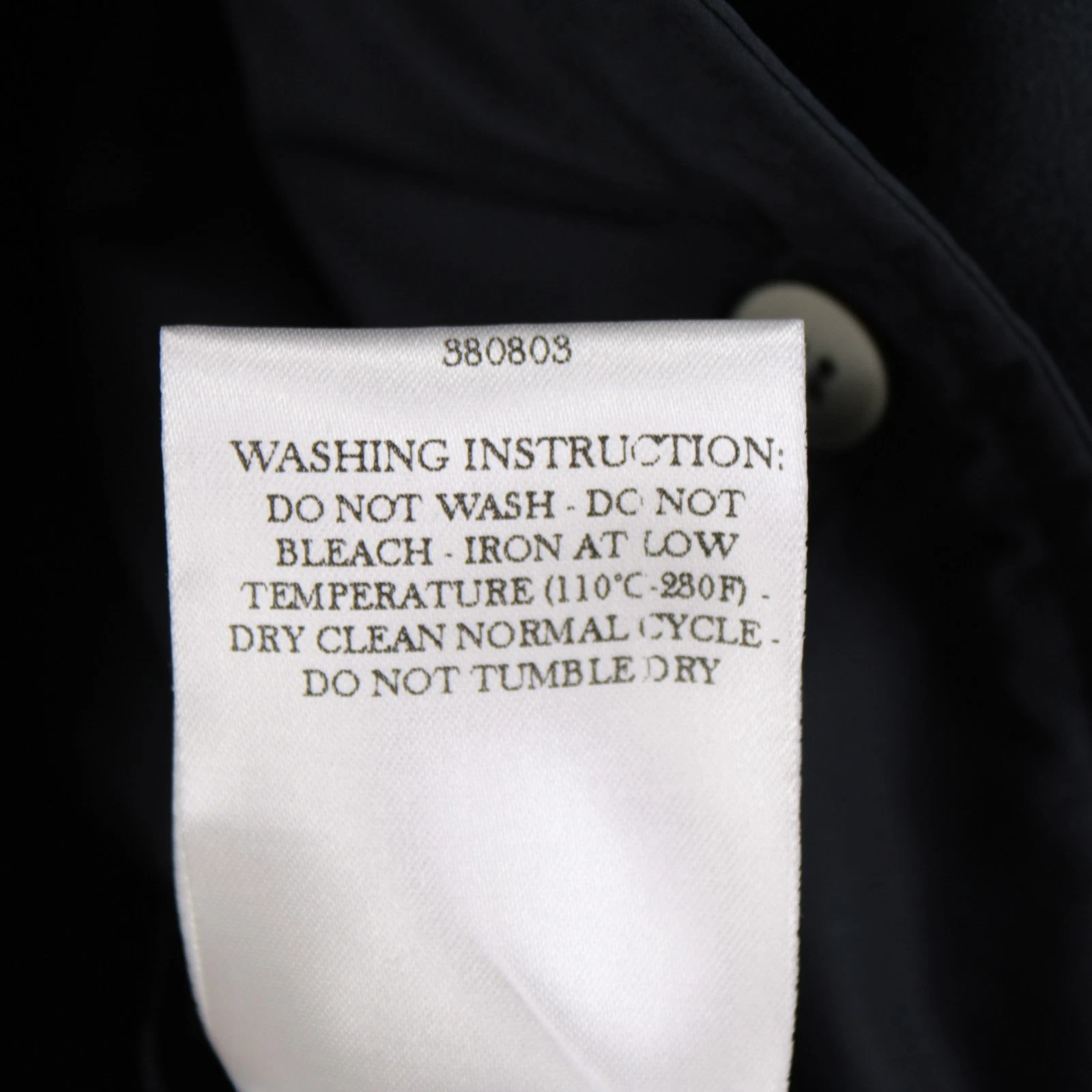 Camplin NWT 100% Cotton Pea Coat w/ Removable Lining Size 52 (L US) In Blue - product detail image 19