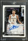 VICTOR WEMBANYAMA 2025-26 TOPPS #TFRA-VW REAL ONE ON-CARD AUTOGRAPH AUTO SPURS