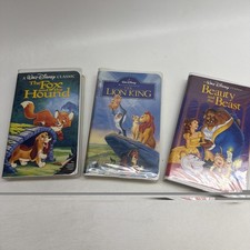 Disney VHS Collection - Used Great Condition! Lion, King Beauty & The Beast 🔥