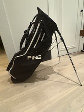 PING Hoofer Stand Golf Bag Black & White | Lightweight | Premium Bag
