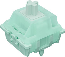 Gateron Mint Green Linear Keyboard Switches,5 Pin Pre-Lubed 22Mm