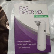 Ear Dryer MD Electric Dries Excess Water After Swimming or Showering Sealed READ