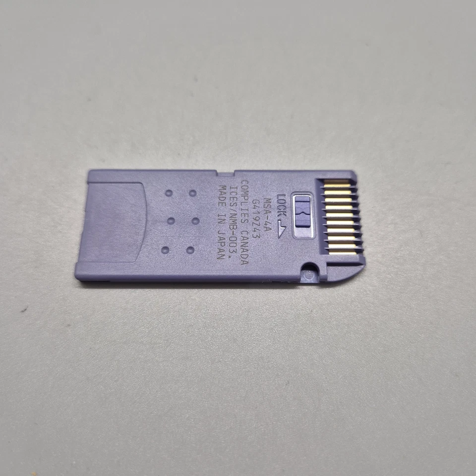 Sony Memory Stick 4MB - Image 2 of 2