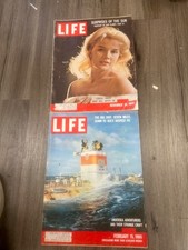Life magazines, November 28, 1960 February 15, 1960 good condition Carol Baker