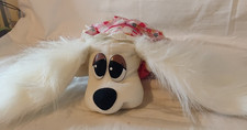 Pound Purries Puppies Puppy Vintage Plush white Dog Long Ears Galoob 1995