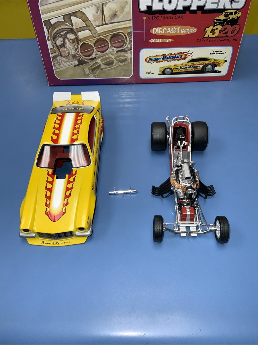 RARE 1320 THE FLOPPERS PISANO & MATSUBARA NHRA NITRO FUNNY