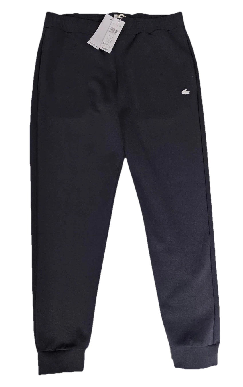 LACOSTE Unisex Sweatpants Navy Blue - XH7182 51 hde  size 6 - XL - NEW