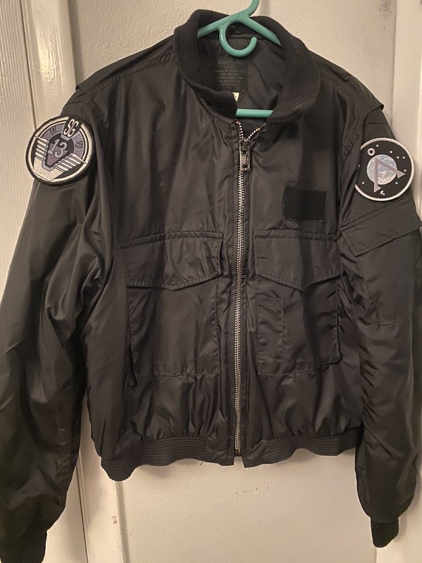StarGate: SG-1 Jacket, Size 42 Black. Approx Mens Large