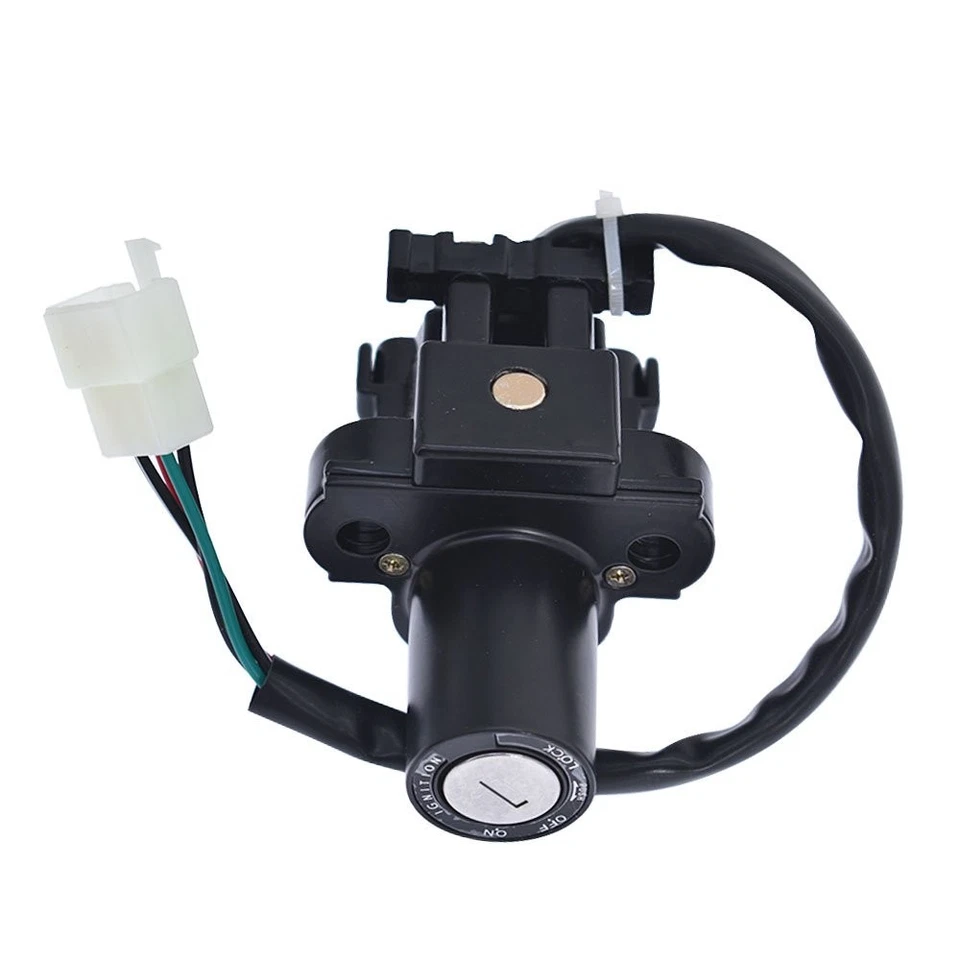 Juego de llaves de bloqueo de asiento con tapa de gas combustible interruptor de encendido para Honda CBR600RR 2003-2006 Foto 4 de 4