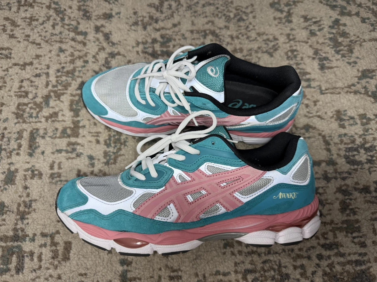 Awake NY x ASICS Gel NYC Teal Pink for Sale | Authenticity