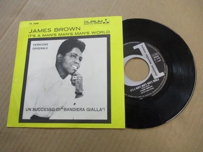JAMES BROWN - IT'S A MAN'S MAN'S MAN'S WORLD - 7" VINILE EX/EX ITALY 1966 - Imagen 1 de 2