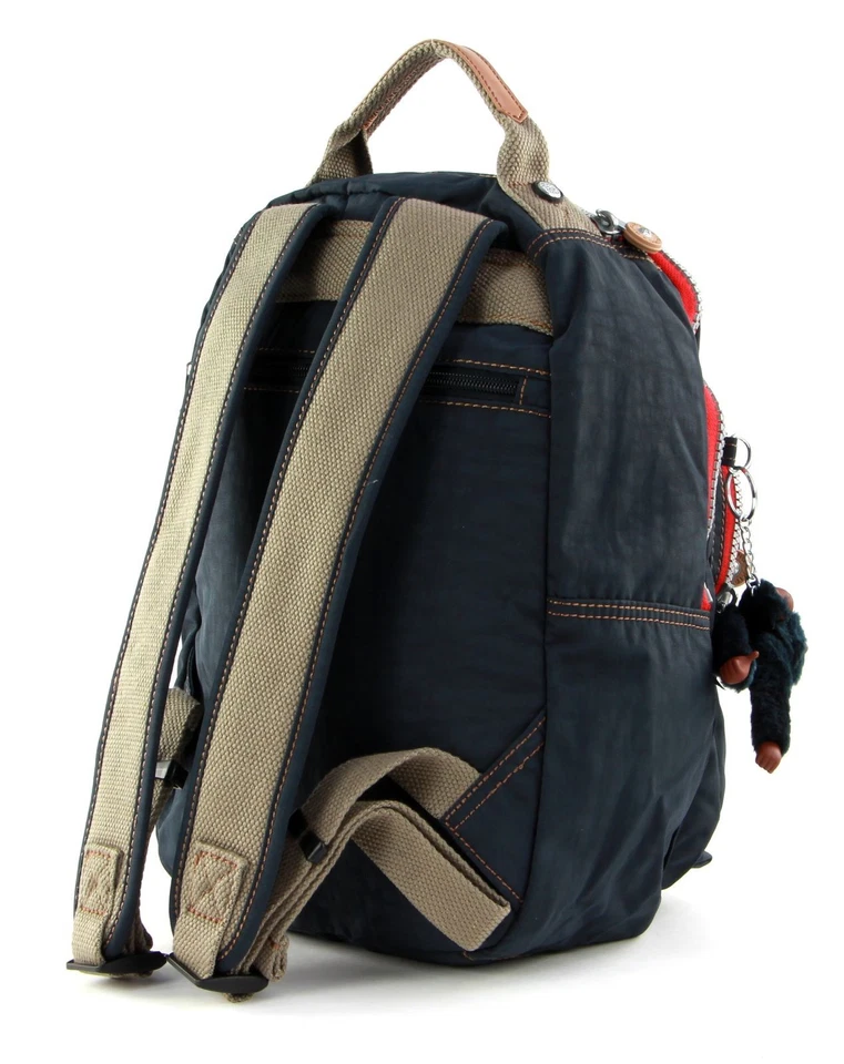 kipling Basic Eyes Wide Open Clas Seoul S Rucksack Tasche True Navy C blau Neu - Bild 4 von 4