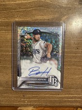 Brody Hopkins Bowman Chrome 2025 Speckle Refractor /299 Auto