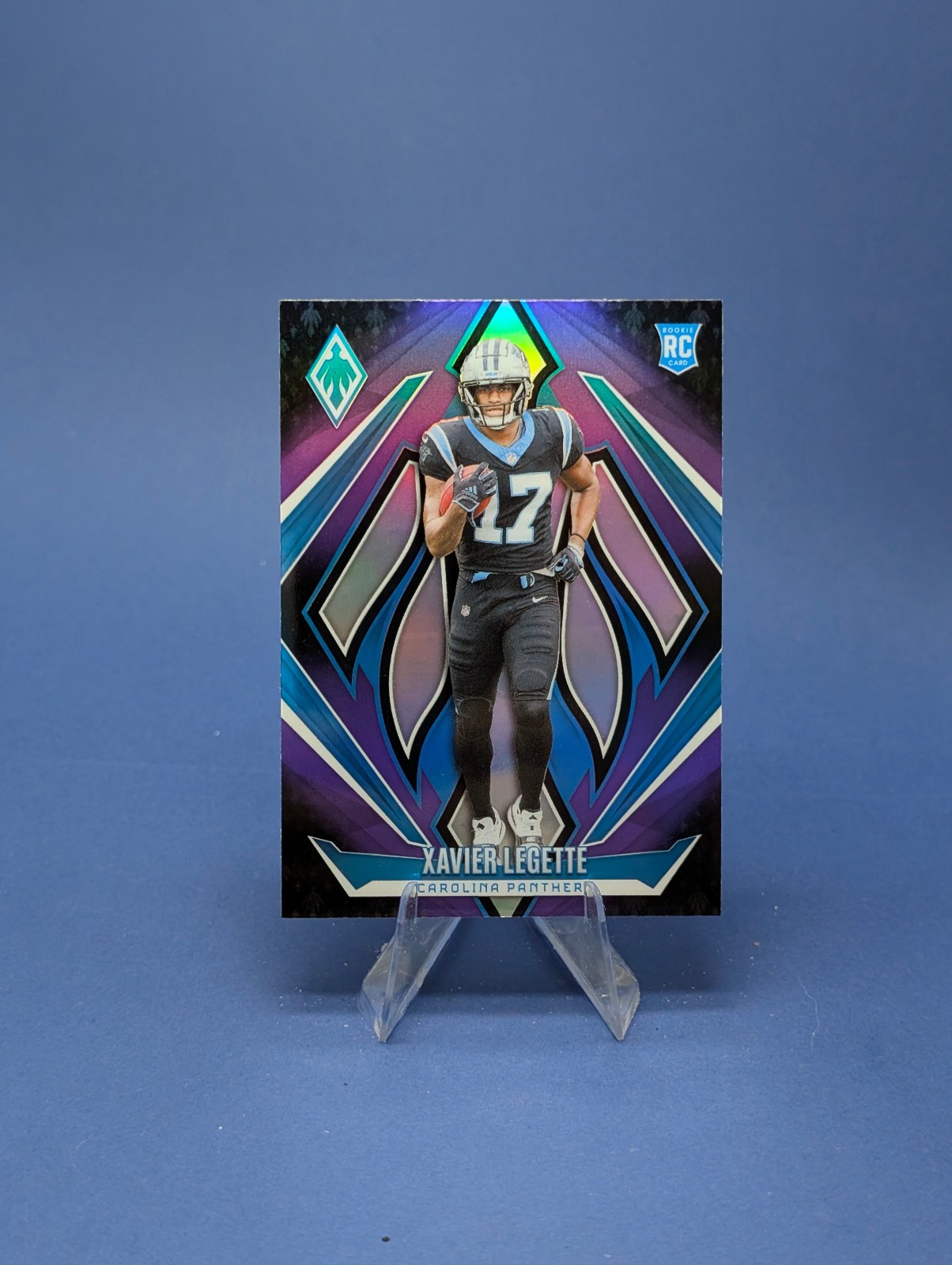 2024 Panini Phoenix - Rookies Xavier Legette #249 Purple Fade (RC)