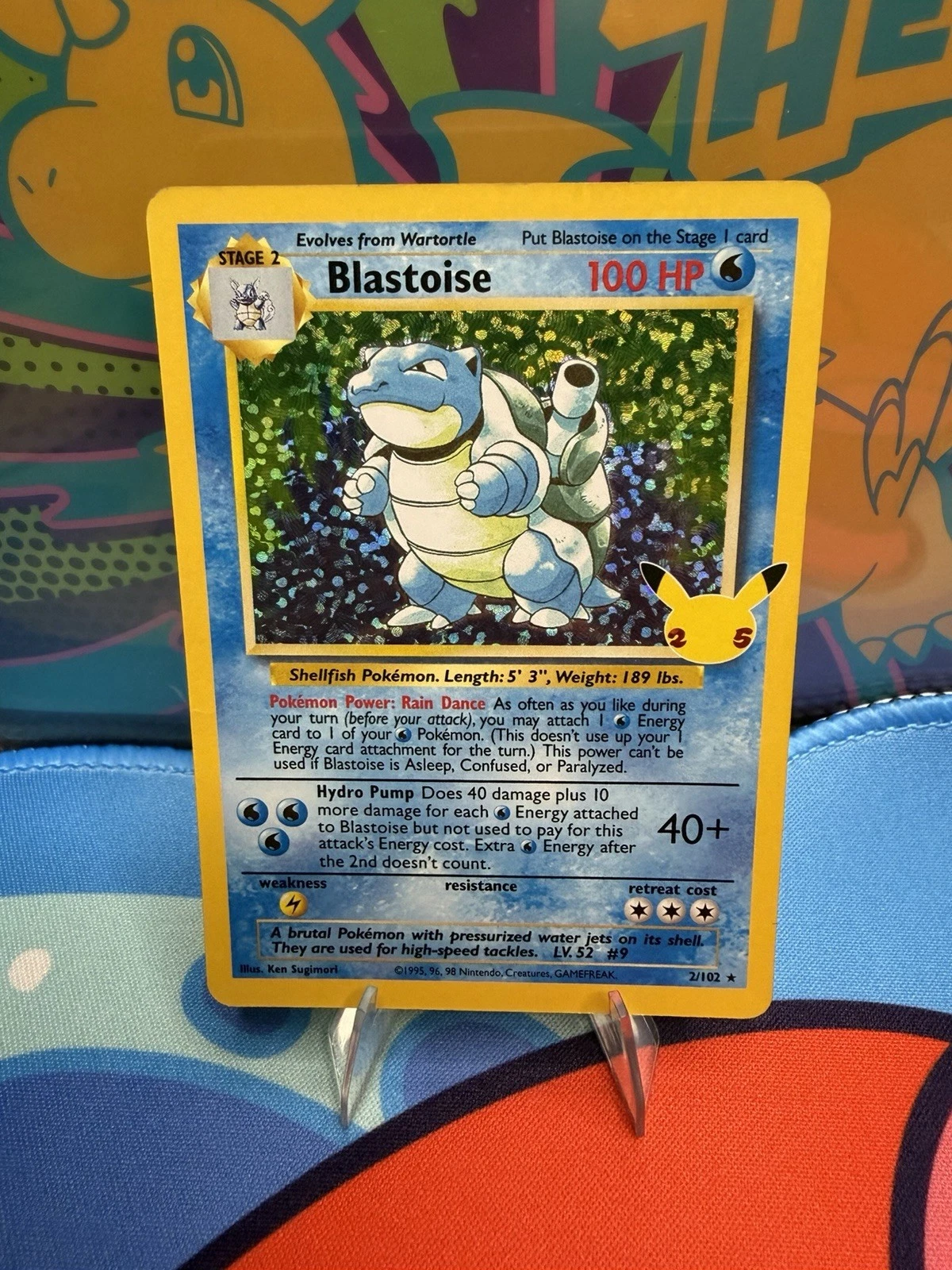 Pokemon Company Pokemon TCG Blastoise 2/102 Celebrations Classic Holo