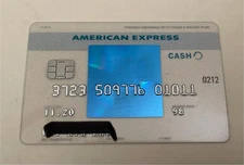 Expired American Express Blue Cash Credit Card