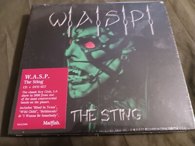 Sting by Wasp (CD & DVD)