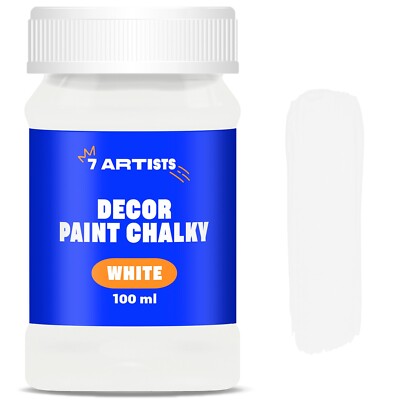 7 Artists Chalk Paint 100 - 1000 ml Kreidefarbe für Möbel , Wand , Holz