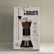 Bialetti Manual Coffee Grinder Hand Crank Non...
