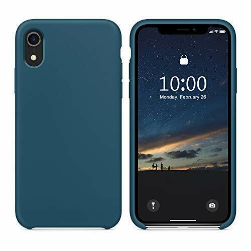 SURPHY Cover iPhone XR Silicone, Custodia iPhone XR Silicone Slim Cover (x0F)