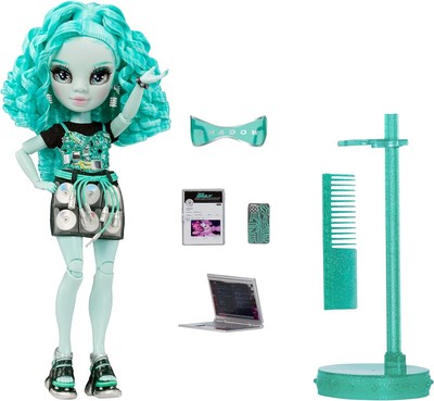 Rainbow High Shadow High Series 3 - Berrie - Green Fashion Doll - Fashionable Ou