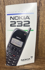 Vintage Nokia 232 Owner's Manual - Vintage Nokia Manual