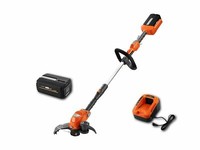 Timberpro Li-Ion Akku Motorsense Rasentrimmer Freischneider 40V 2Ah Elektro Neu