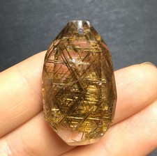 Rare natural Quartz Rutilated crystal Pendant/A7261