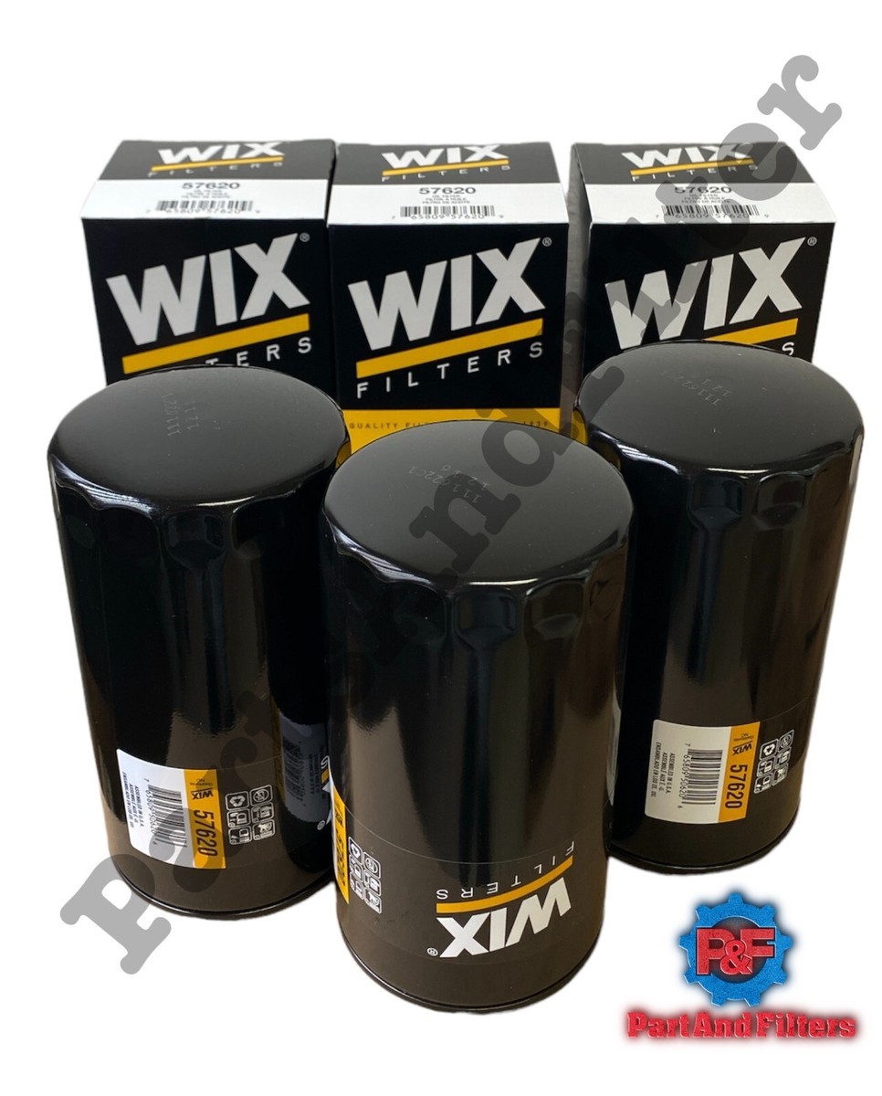 57620 Wix Oil Filter For Dodge 5.9L And 6.7lL Cummins Diesel (Pack