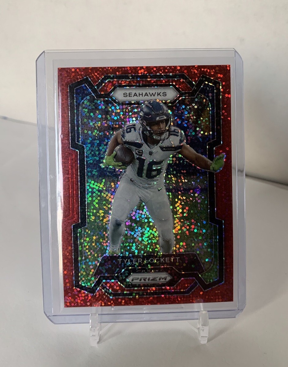 2023 Panini Prizm Tyler Lockett Red Sparkle #264 SP! | Seattle