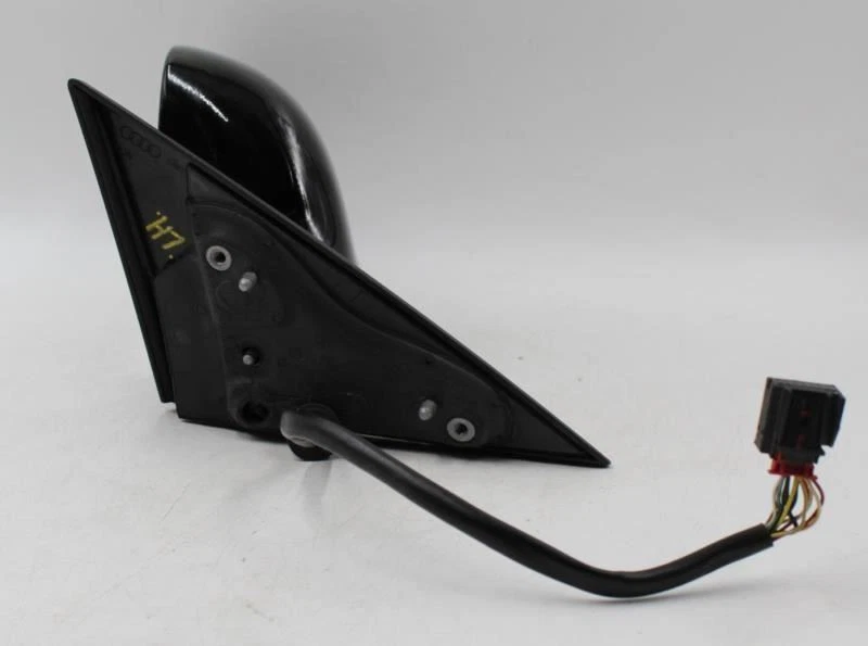 Левое со стороны водителя черное 12-проводное дверное зеркало купе с электроприводом 2009-14 AUDI A5 OEM #8264 - Изображение 4 из 4