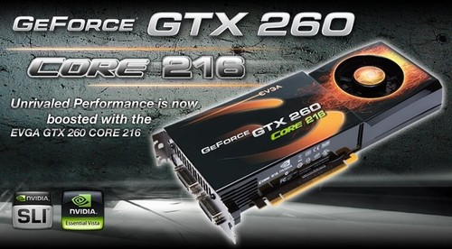 EVGA GeForce GTX 260 Core 216 Graphics Card - Picture 2 of 3