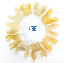 10x MouthPiece Lot Scuba Diving Snorkel 2nd Stage Regulator USED Mouth Piece