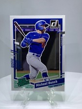 2023 Donruss Baseball Rated Prospects #74 Michael Busch New York Mets