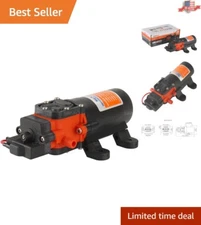 Efficient 1.2 GPM Diaphragm Pump - Thermal Protector, Reliable Performance