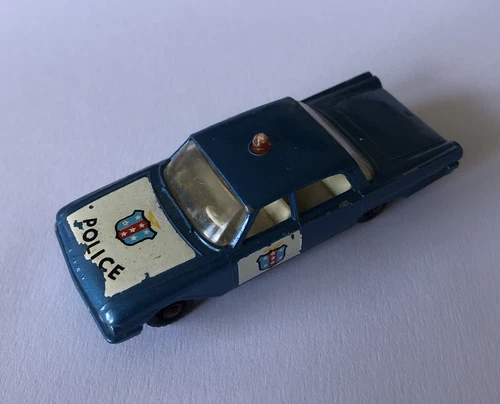 Matchbox Lesney No:55 Ford Fairlane Police Car (good Condition)