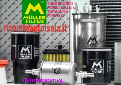 FILTER CUTTING KIT + 4 LITERS OIL SELENIA WR 5W40 FOR FIAT PENNY 1.1