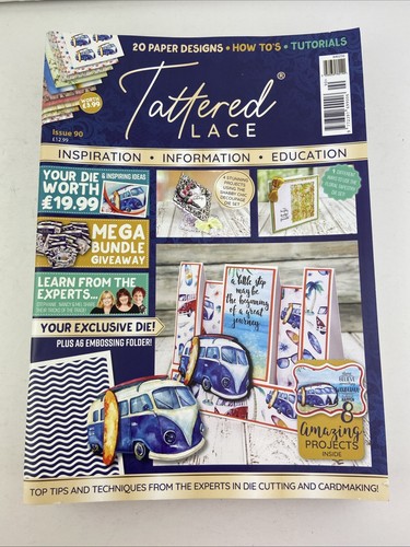 Tattered Lace Magazine Bundle X10, Issues 90-99, Inspiration Education Info VGC. - Imagen 6 de 24