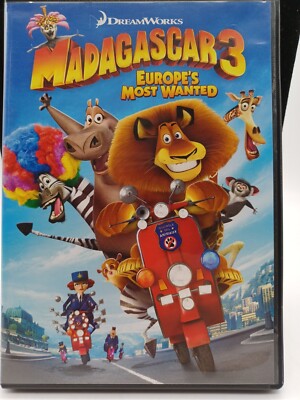 Madagascar 3: Europe's Most Wanted (Widescreen) - DVD - 2012.