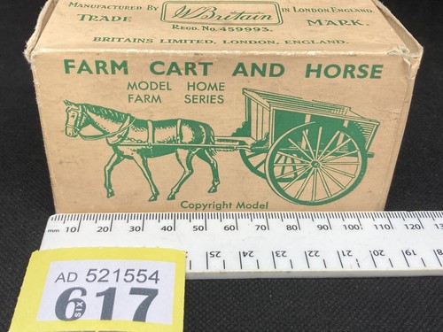Carro y caballo de granja en caja por británicos (amarillo 617) - Imagen 22 de 22