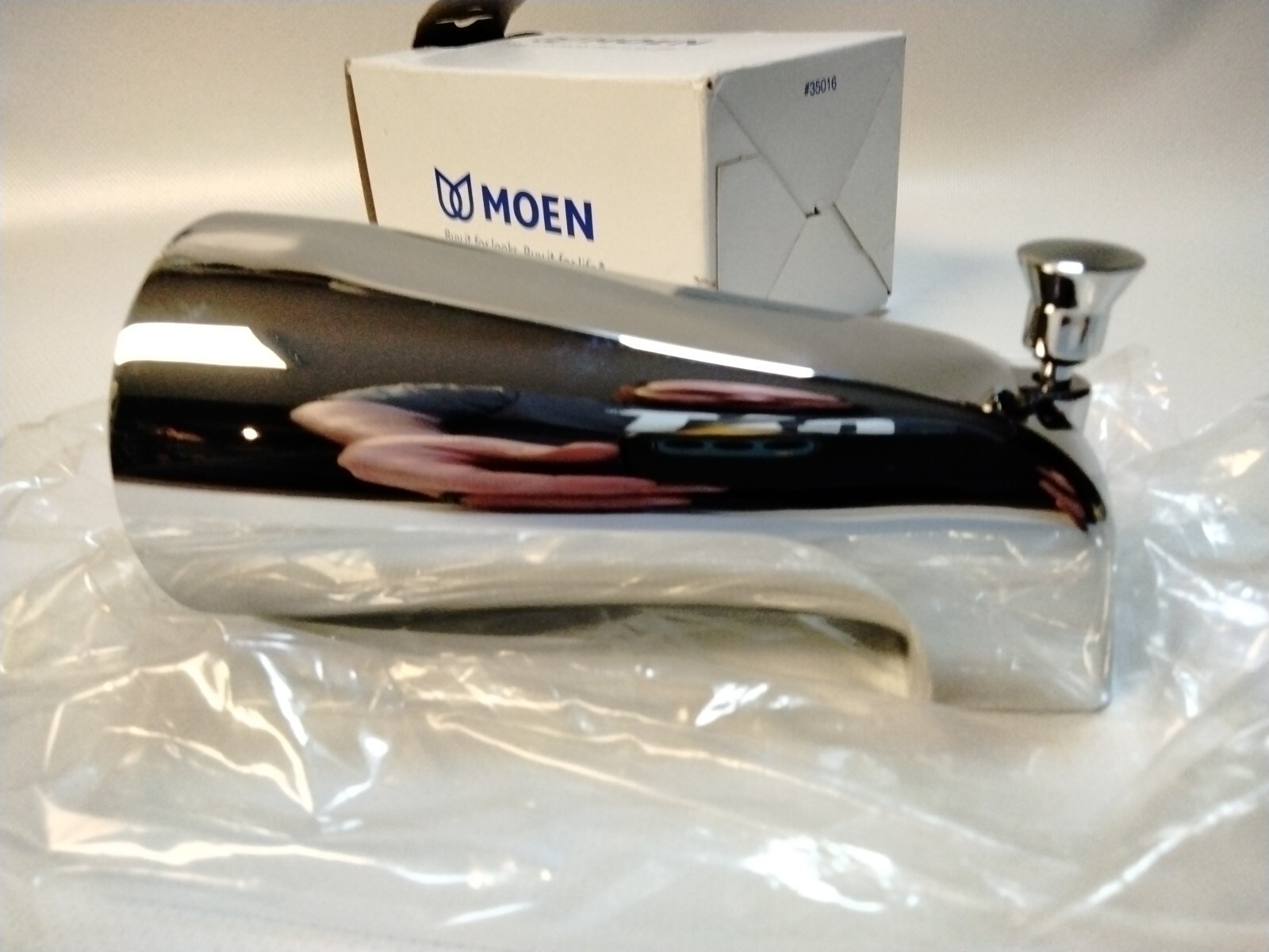 MOEN 3800 Chrome Diverter Tub Spout Faucet Chrome NIB! eBay