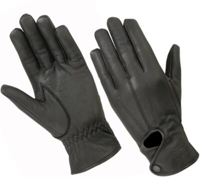 Hugger Women's Dress Driving Gloves Summer Bike Riding Full Finger Motorcycle