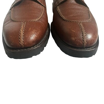 Salvatore Ferragamo‎ Split Toe Brown Leather Men 9..5 D Lace Up Dress Shoes s-l400.jpg main image 3