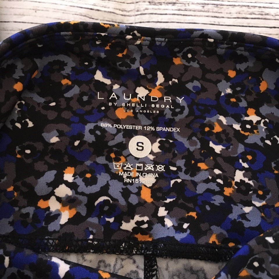 Laundry by Shelli Segal Leggings Size S High Waist Stretch Athletic
