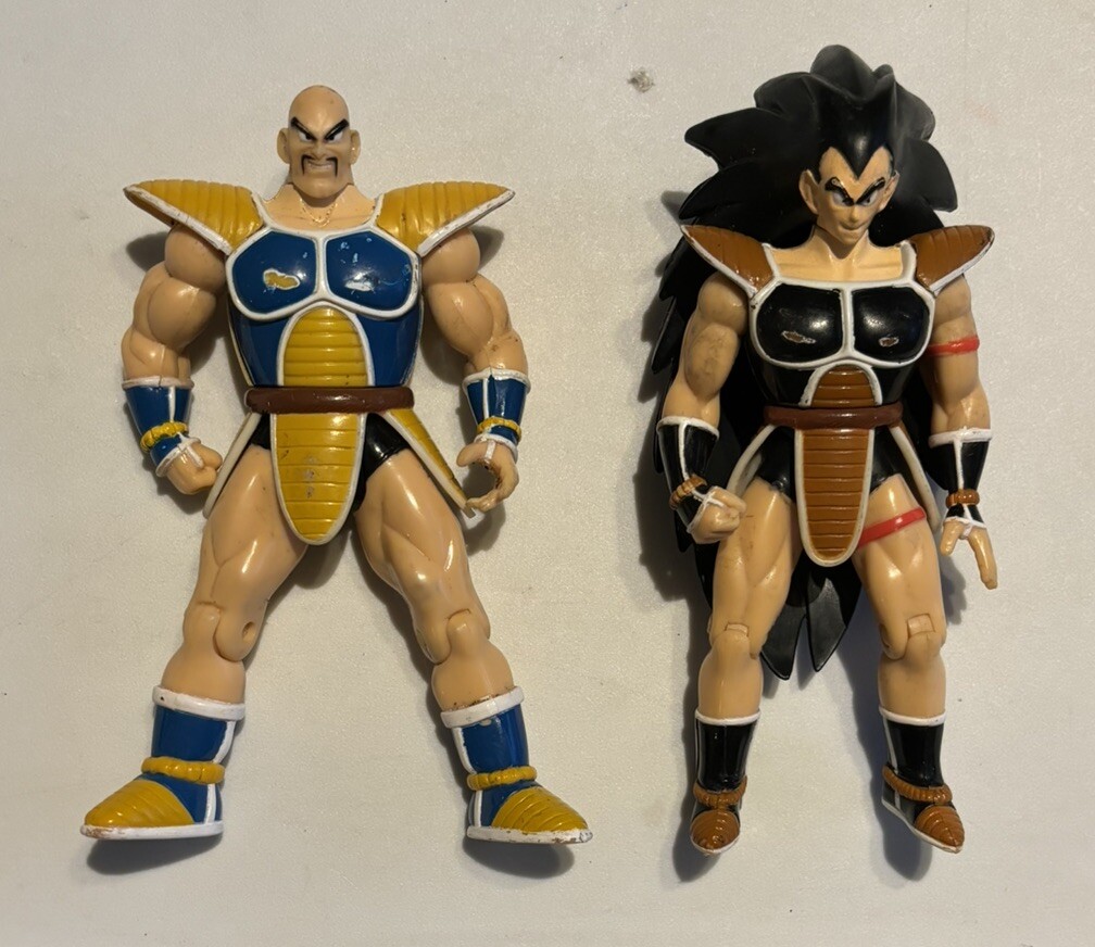 Dragon Ball Z Forces OF Evil - Nappa & Raditz Jakks Pacific Loose Figures