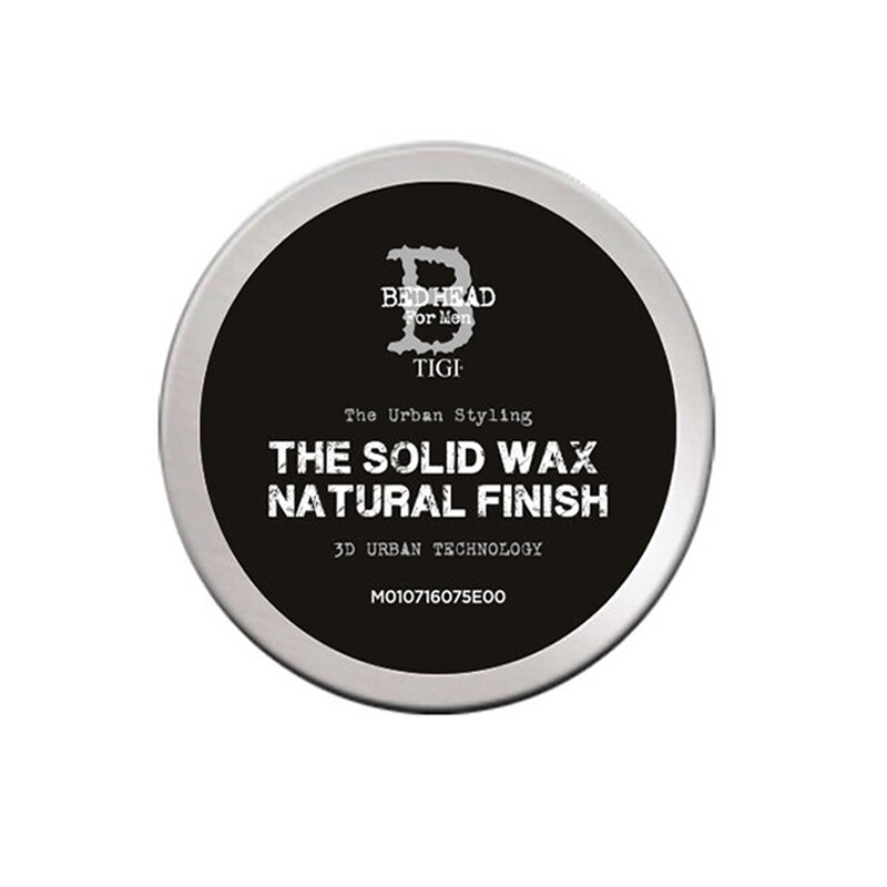 Cera modellante TIGI Bed Head B For Men The Solid Wax Natural Finish 75ml